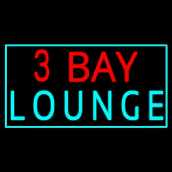 3 Bay Lounge Handmade Art Neon Sign