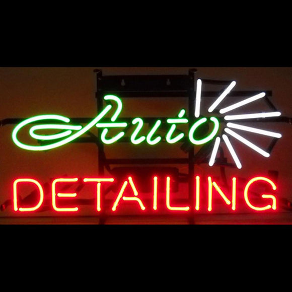 Professional  Auto Detailing Shop Neon Sign