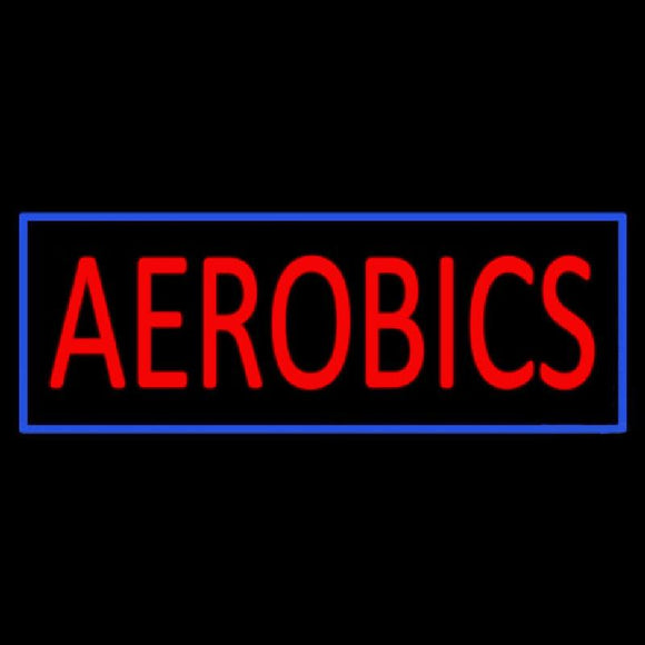 Aerobics Handmade Art Neon Sign