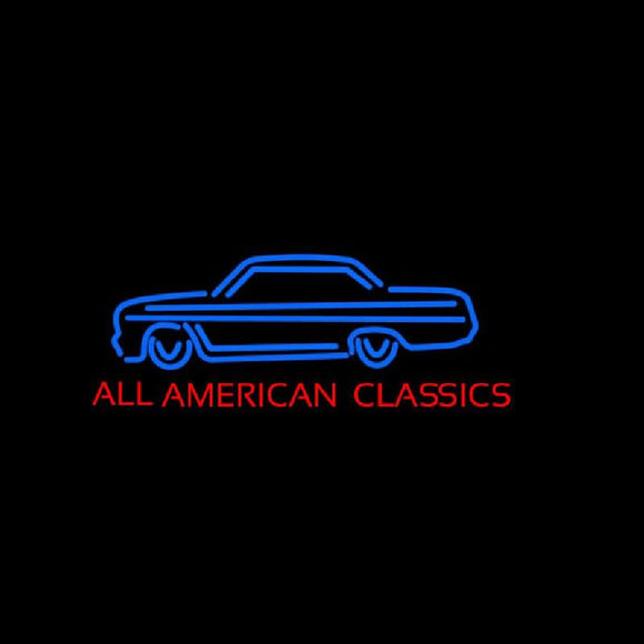 All American Classics Handmade Art Neon Sign