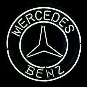Professional  Big Mercedes Benz Logo Eu Auto Car Dealer Pub Display Store Neon Sign Sign