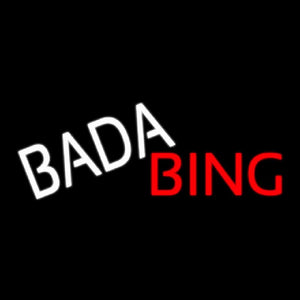 Bada Bing Handmade Art Neon Sign