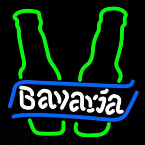 Bavarian Bottle Beer Sign Handmade Art Neon Sign