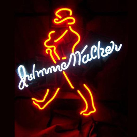 Big Johnnie Walker Distillery Handmade Art Neon Sign