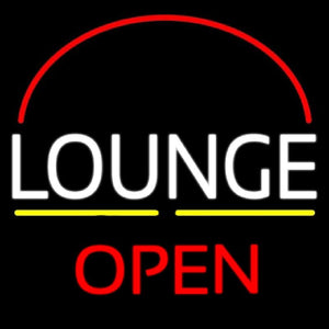 Block Lounge Open 2 Handmade Art Neon Sign