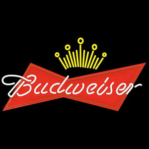 Budweiser Crown Beer Sign Handmade Art Neon Sign