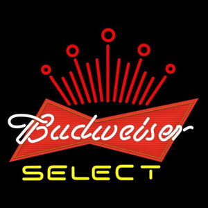 Budweiser Select Logo Beer Sign Handmade Art Neon Sign