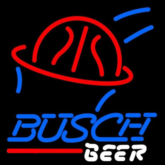 Busch Basketball Beer Sign Handmade Art Neon Sign