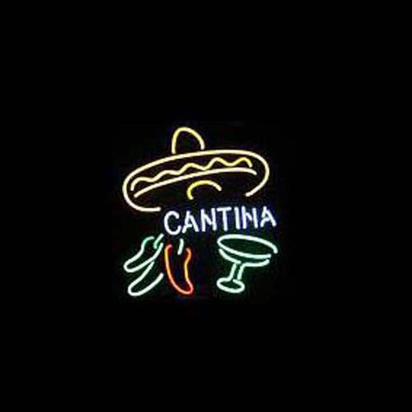 Professional  Cantina Beer Bar Open Neon Signs