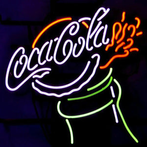 Professional  Coca Cola Coke Pub Display Store Beer Bar Real Neon Sign Gift Fast Ship