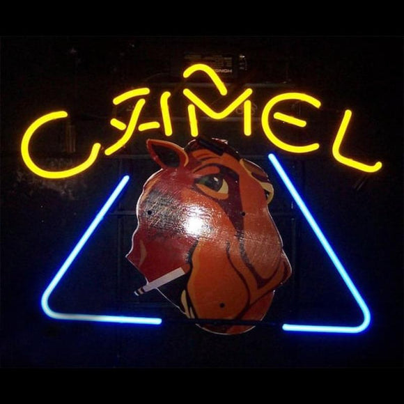 Camel Cigarettes Joe Camel Handmade Art Neon Sign