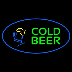 Cold Beer Handmade Art Neon Sign