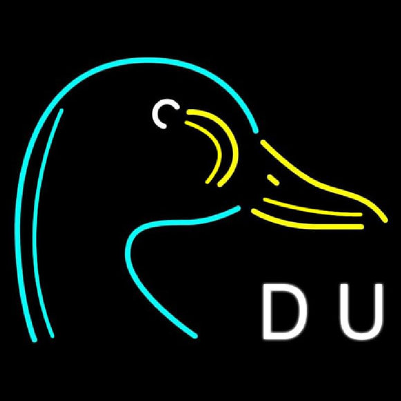 Duck Logo Handmade Art Neon Sign