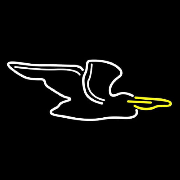 Duck Logo Handmade Art Neon Sign