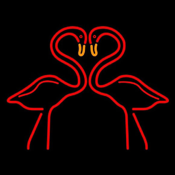 Egret Logo Handmade Art Neon Sign