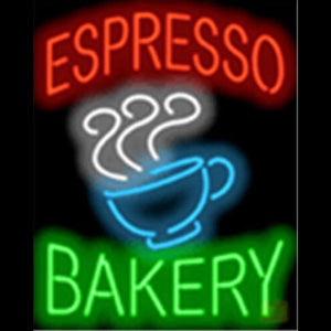 Espresso Bakery Diet Handmade Art Neon Sign