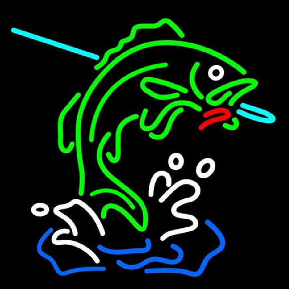 Fish Logo Handmade Art Neon Sign