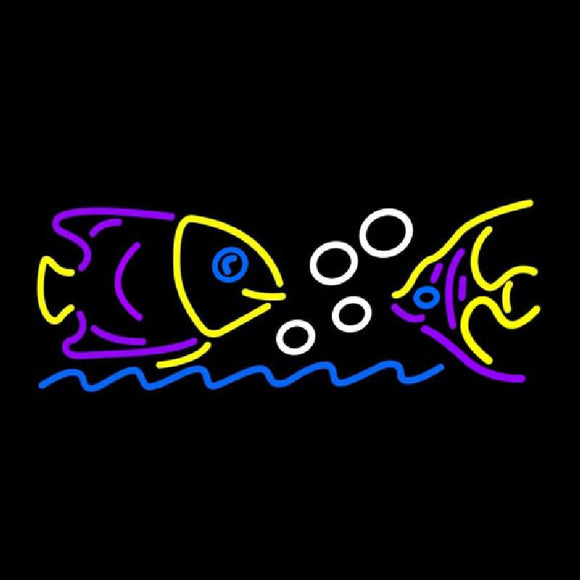 Fishes Handmade Art Neon Sign