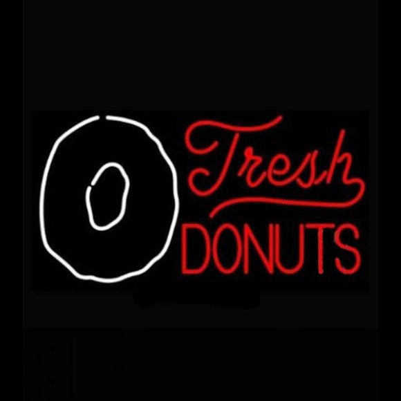 Fresh Donuts Handmade Art Neon Sign