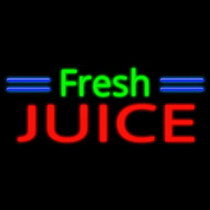 Fresh Juice Handmade Art Neon Sign