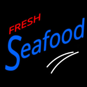 Fresh Seafood  Handmade Art Neon Sign
