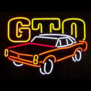 Professional  Gm American Auto Pontiac Gto Neon Sign