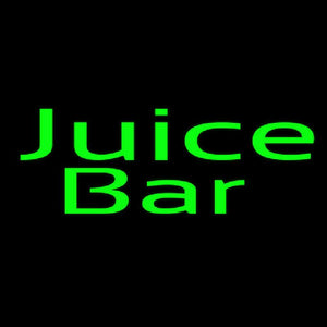 Green Juice Bar Handmade Art Neon Sign