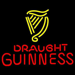 Guinness Draught Beer Sign Handmade Art Neon Sign
