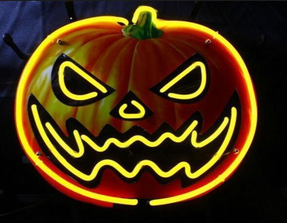 Halloween Pumpkin Neon Sign