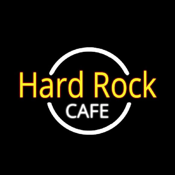 Hard Rock Cafe Handmade Art Neon Sign