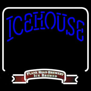 Icehouse Backlit Brewery Beer Sign Handmade Art Neon Sign