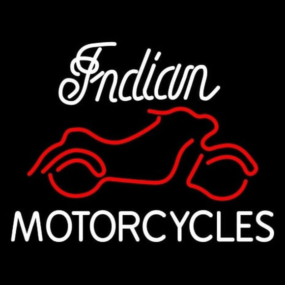 Indian Motorcycles Handmade Art Neon Sign
