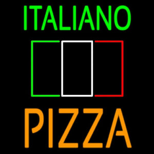 Italiano Pizza Handmade Art Neon Sign