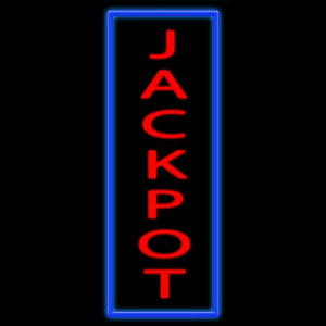 Jackpot Handmade Art Neon Sign
