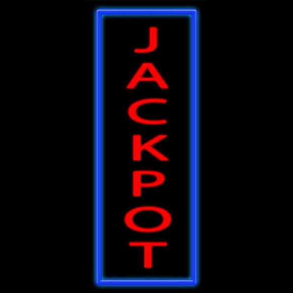 Jackpot Handmade Art Neon Sign