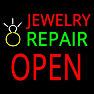 Jewelry Repair Open Logo Handmade Art Neon Sign