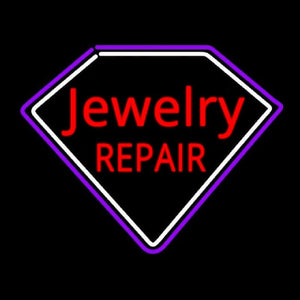 Jewelry Repair Red Handmade Art Neon Sign