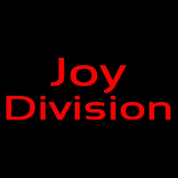 Joy Division Handmade Art Neon Sign