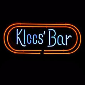 Professional  Kloos Bar Logo Store Beer Real Neon Sign Gift