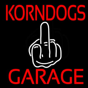 Kornogs Garage Handmade Art Neon Sign