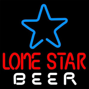 Lone Star Texas Handmade Art Neon Sign