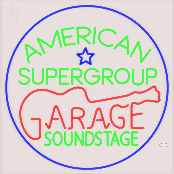 Custom American Super Group Garage Neon Sign 