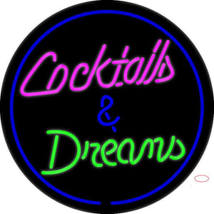 Cocktail & Dreams Neon Sign