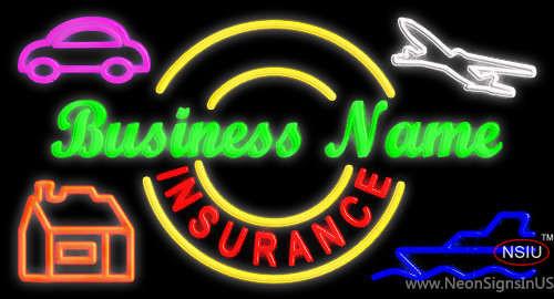 Custom Insurance Neon Sign