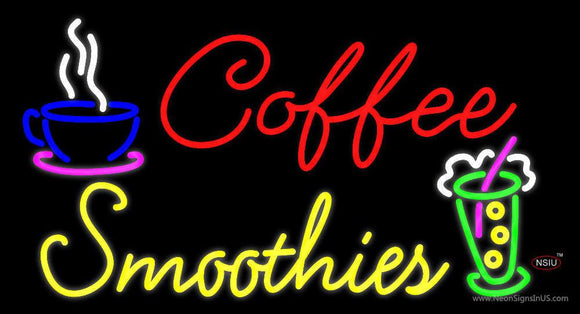 Coffee Smoothies Neon Sign