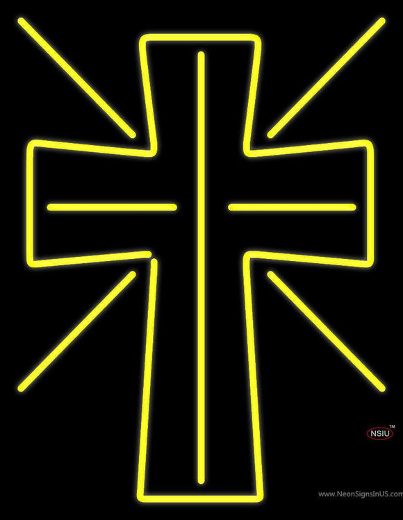 Christian Cross Neon Sign