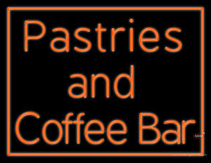 Pastries N Coffee Bar Neon Sign