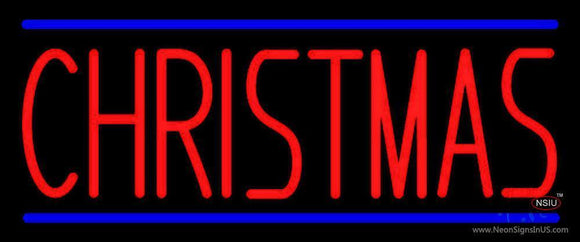 Red Christmas Neon Sign