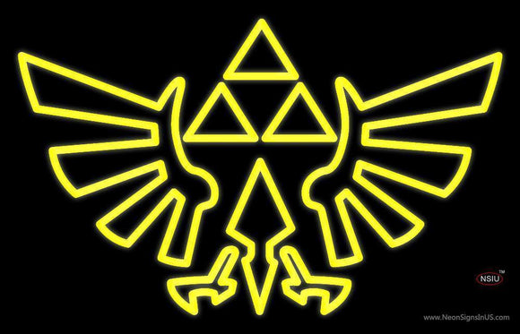 The Legend Of Zelda Triforce Handmade Art Neon Sign