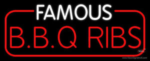 Famous BBQ Ribs Neon Sign